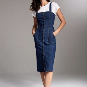 NFS Denim Forum THE JACLYN DRESS in Azure Shores